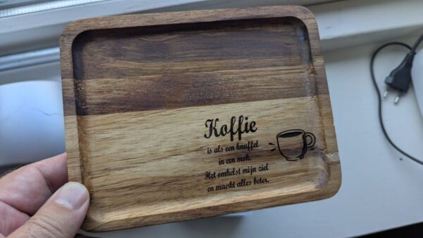 Acaciahouten bord - Afbeelding 9