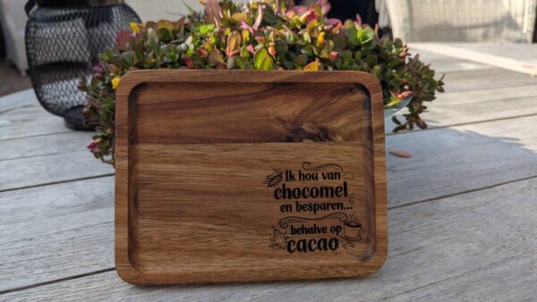 Acaciahouten bord - Afbeelding 5
