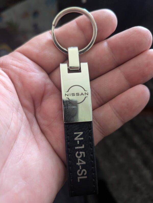 Luxe leren sleutelhanger - Afbeelding 4