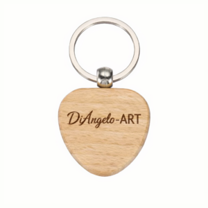 Sleutelhanger Hout Driehoek